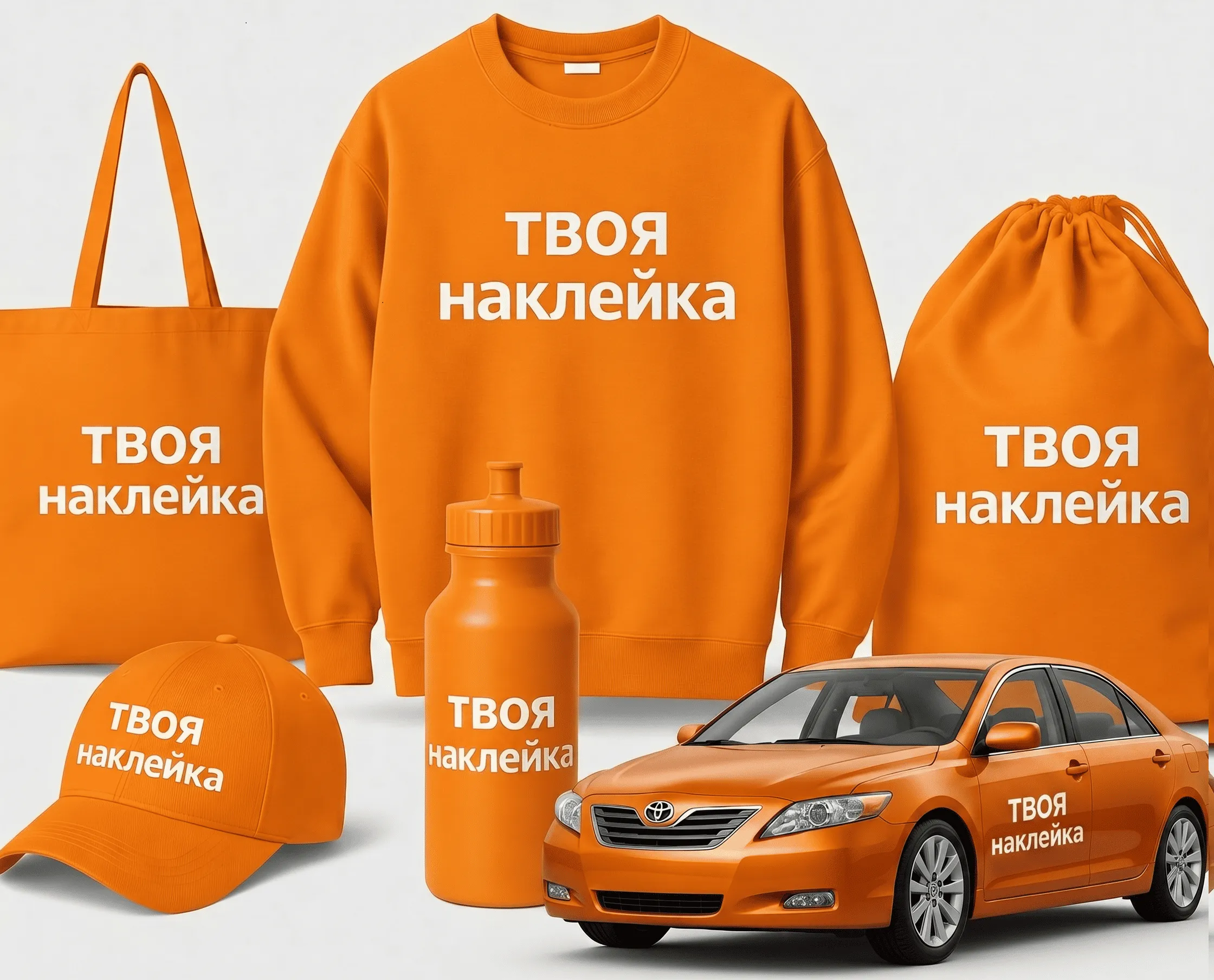 Область применения наклеек